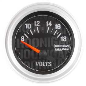 Hoonigan™ Electric Voltmeter Gauge